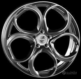 Cerchi lega 20 Tecnomagnesio JUNIOR GM Stelvio - T