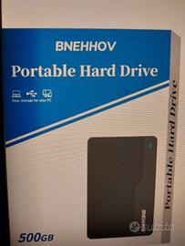 Hard disc esterno da 500 GB