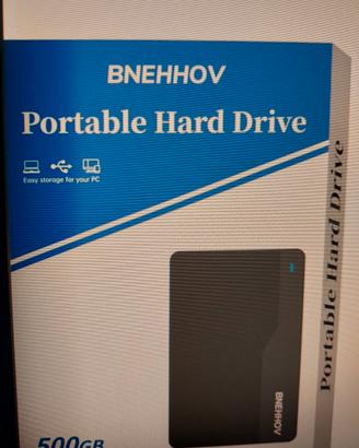 Hard disc esterno da 500 GB
