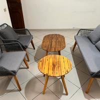 Set da giardino o veranda salotto seville