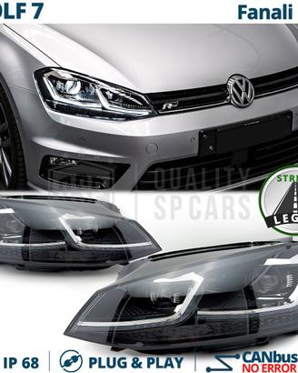 FARI LED Per Golf 7 TRASFORMAZIONE in Golf 7.5