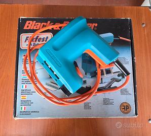 Graffatrice elettrica Black+Decker DN 418 + acc.
