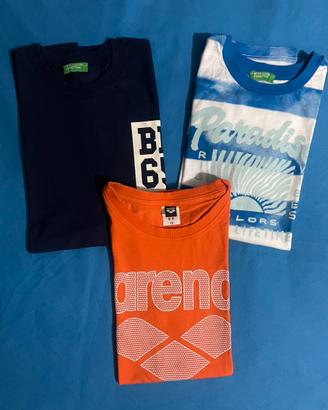 Set magliette bambino 11/12 anni