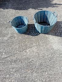 Cestini in Vimini Vintage 