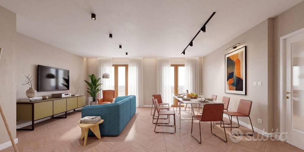 Appartamento di 130 m² con 4 locali e box auto a M - Vista 5