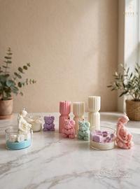 Candele di soia -orsetti, mamma, personalizzate
