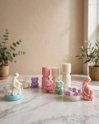 Candele di soia -orsetti, mamma, personalizzate