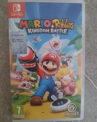 Mario e rabbits Kingdom battle Nintendo switch 