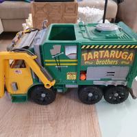 Camioncino spazzatura tartarughe ninja