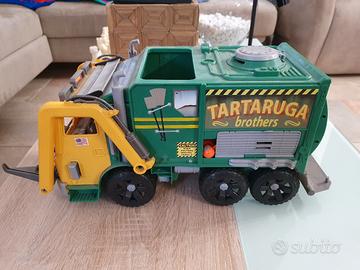 Camioncino spazzatura tartarughe ninja