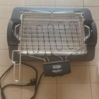 Bistecchiera elettrica due resistenze e griglia