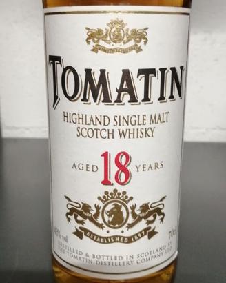 Whisky Tomatin 18 Anni Highland Single Malt