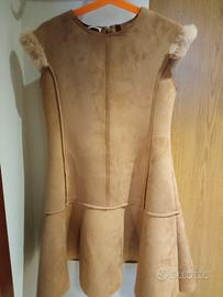 vestito bambina velluto 