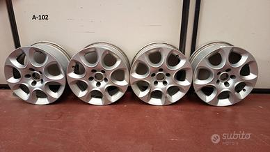 4 cerchi in lega  16 " a 5 fori Alfa Romeo