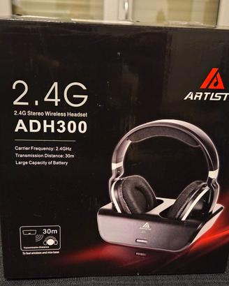 Cuffie wireless alta qualità Artiste 2.4G ADH300
