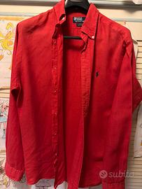 RALPH LAUREN CAMICIA LINO