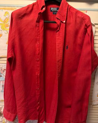 RALPH LAUREN CAMICIA LINO