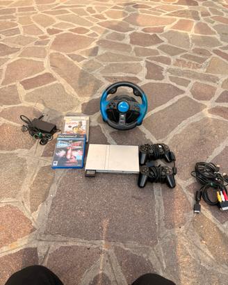 Playstation 2 con accessori