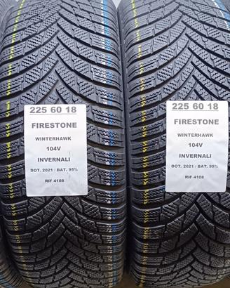 4 GOMME 225 60 18 FIRESTONE INV RIF4108