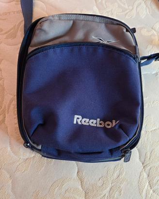Tracolla Reebok blu e grigia