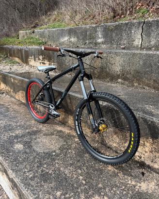 Bici freeride hardtail