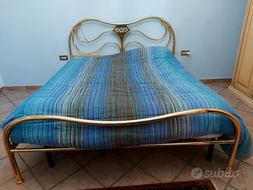 letto in ottone 