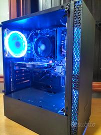 PC desktop e gaming leggero, ryzen5/gtx1650/16gb..