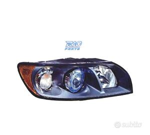 FANALE DESTRO PER VOLVO S40 V50 FONDO NERO H7 HB3