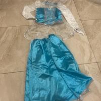 Vestito carnevale regina dei ghiacci