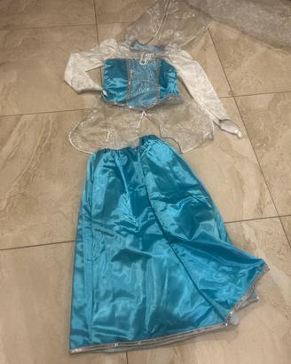 Vestito carnevale regina dei ghiacci