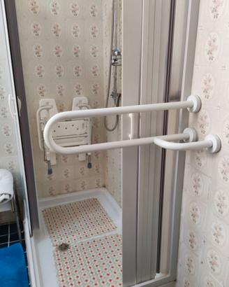 Maniglia di supporto bagno disabili