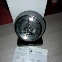 Orologio da tavolo in cristallo Ottaviani