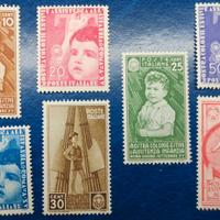 REGNO 1937 Mostra colonie estive assistenza infanz