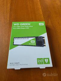 SSD 240 gb M.2 2280 - Western Digital nuovo