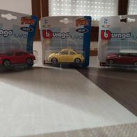 Macchinine da collezione Burago nuove 3 pezzi