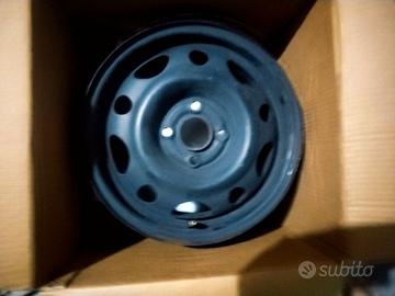 4 Cerchi in ferro Opel 14 pollici - Attacco 4x100