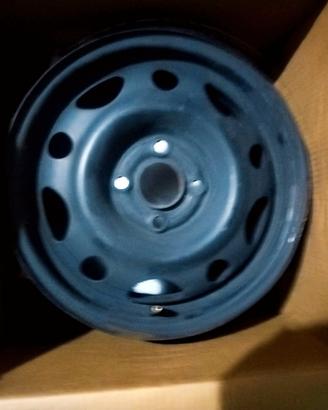 4 Cerchi in ferro Opel 14 pollici - Attacco 4x100