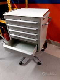 CARRELLO STRUMENTI PORTA OGGETTI 5 CASSETTI