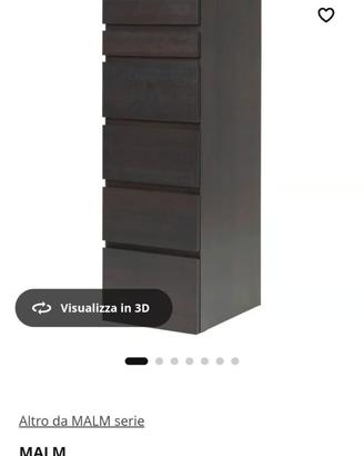 Cassettiera Malm IKEA