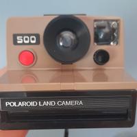 POLAROID 500 LAND CAMERA