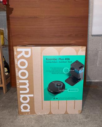 iRobot Roomba Plus 406 con Base - NUOVO Sigillato