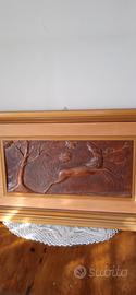 Quadro bassorilievo in legno (di Dante Miglianti)