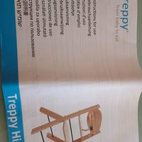 seggiolone Treppy in legno