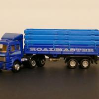 Modellino camion Welly Benz 2448 blu #9221