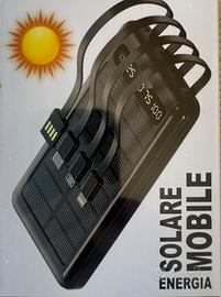PowerBank a ricarica energia solare