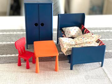 Set mobili casa bambole IKEA (letto + accessori)