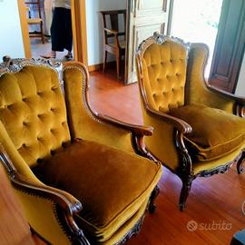 poltrone e divano anni 50 / 60
