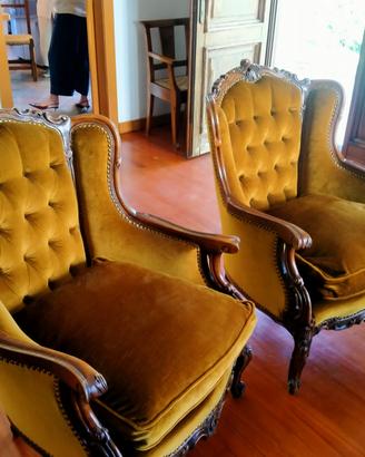 poltrone e divano anni 50 / 60