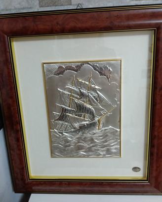 Quadro  in argento 