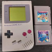 Game Boy con Super Mario Land e Tetris